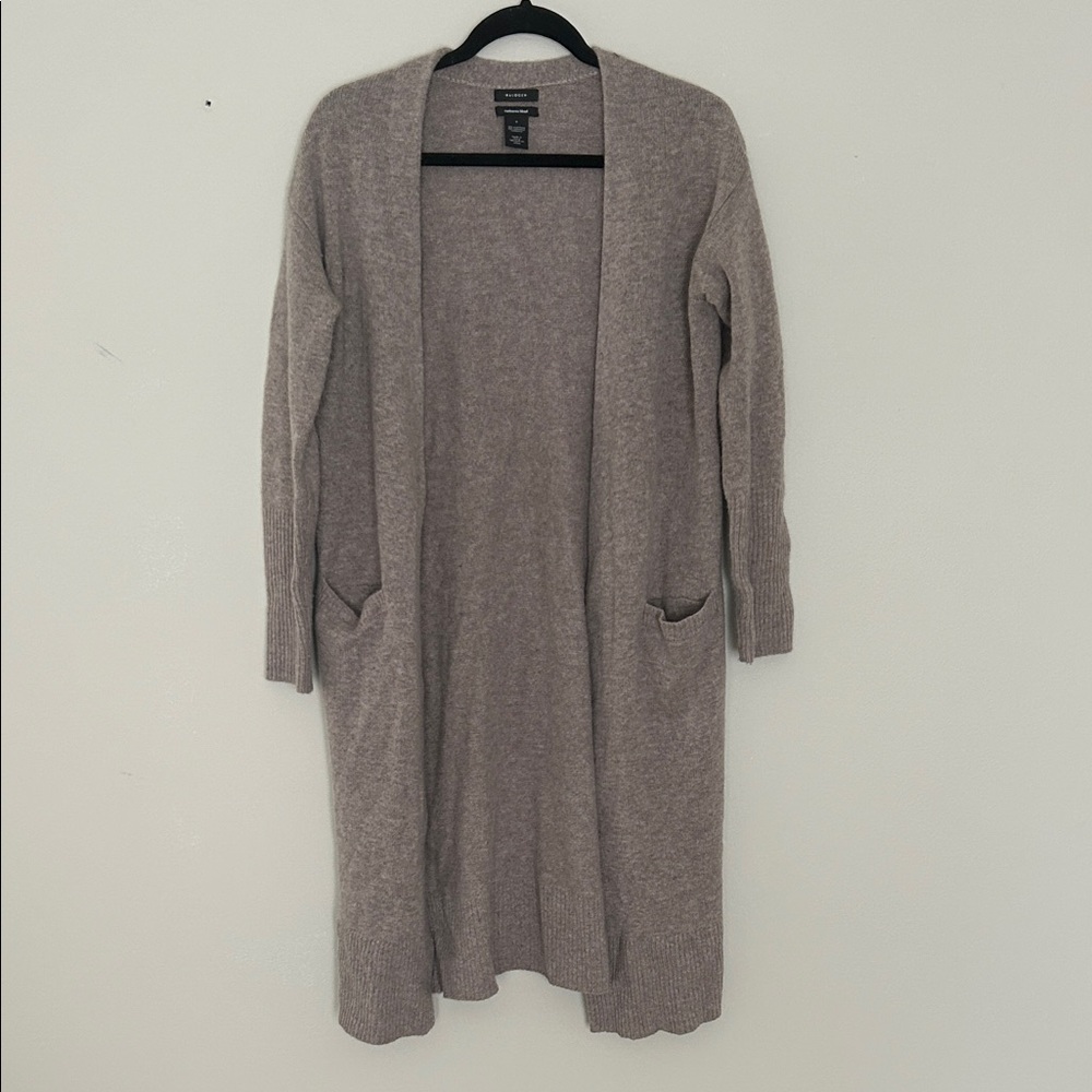 Halogen Women's Open Front Cardigan, size S, cashmere blend